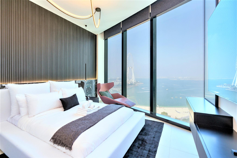 Bedroom 3, Luxury 3B with Sea View at the address JBR, Dubai