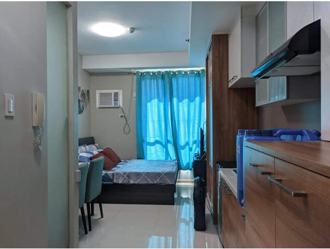 Bedroom 1, Studio unit with free swimming pool access for 2, Pasig City
