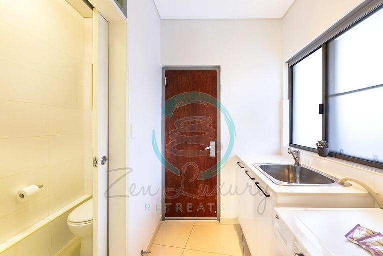Bedroom 4, ZEN ARCTIC Luxury 2-Story T/House + Pool & Markets, Fannie Bay