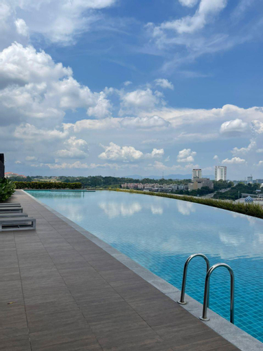 Sport & Beauty 2, Sunway Gandaria 3BR Full AC w/ Pool Wi-Fi Netflix, Hulu Langat