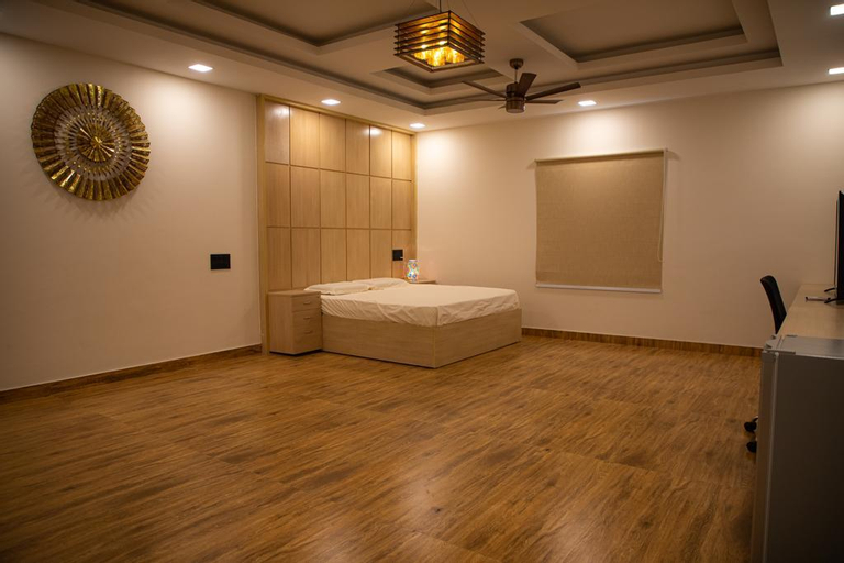 Bedroom 2, Divyleela farmhouse with pool in manesar Gurgaon, Mewat