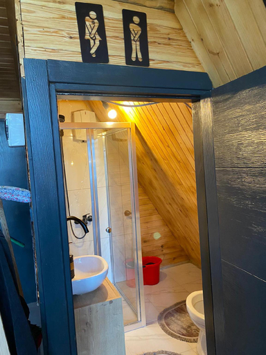 Bathroom, Yalova Jakuzili Bahçeli Kasaba Bungalov, Termal