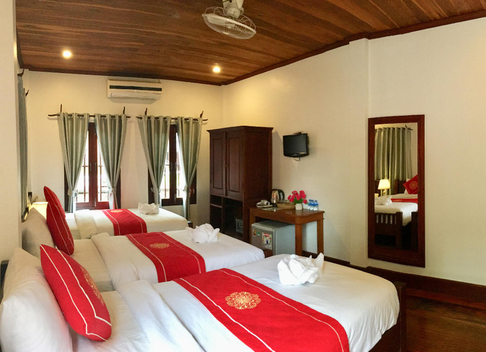 Bedroom 2, Luang Prabang Pangkham Hotel, Luang Prabang