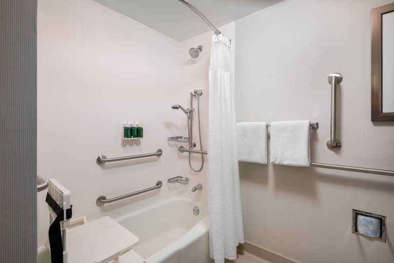 Bathroom 5, Courtyard by Marriott Las Vegas Convention Center, Clark