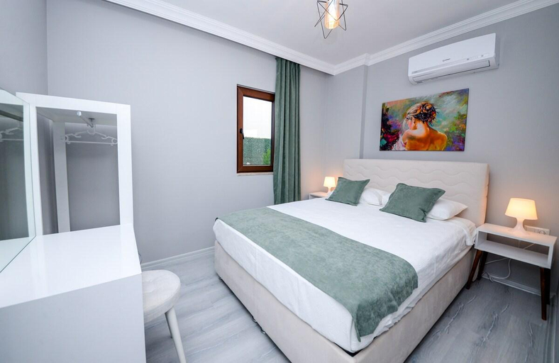 Bedroom 2, Bahçe Apart 3, Kaş