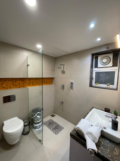 Bathroom 2, The Eternal Wave Calangute - Sunrise View Condo, North Goa