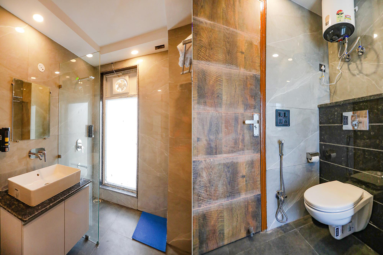 Bathroom 4, FabHotel F9 Noida Sector 27, Gautam Buddha Nagar