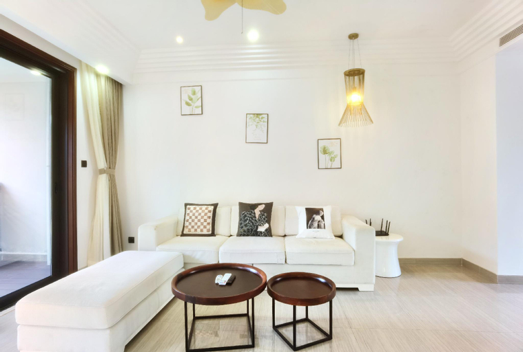 A fresh two-bedroom apartment, Jiuli Phase 1, Hainan