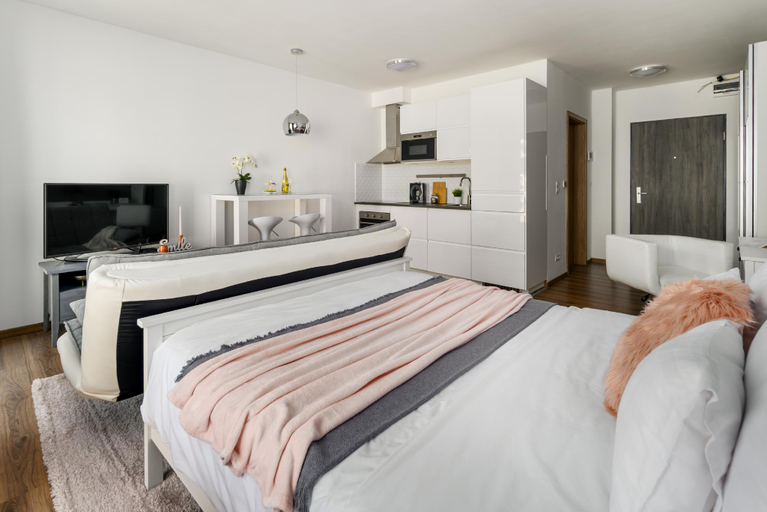 Bedroom 2, Leonardo50 Apartment, Budapesti