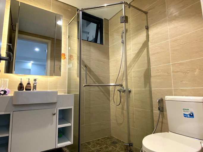Bathroom, QMP-D'Capitale-Fully Furnished 1 Bedroom w/ Views, Cầu Giấy