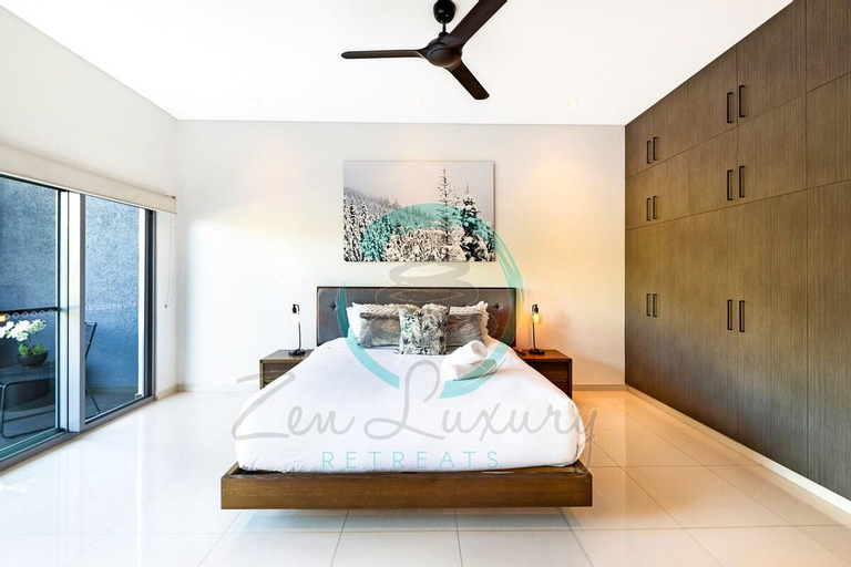 Bedroom 3, ZEN ARCTIC Luxury 2-Story T/House + Pool & Markets, Fannie Bay