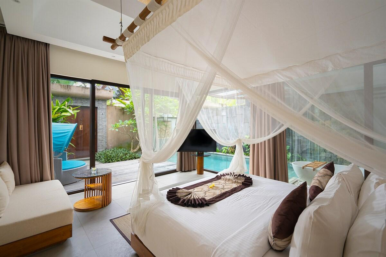 Bedroom 1, Luxury 1BR W/Pool In Canggu, Badung