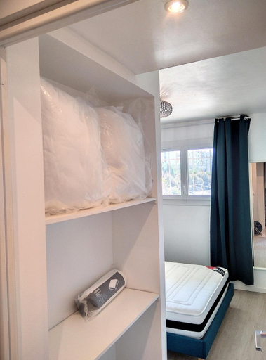 Bedroom 2, Résidence le Serra, Alpes-Maritimes