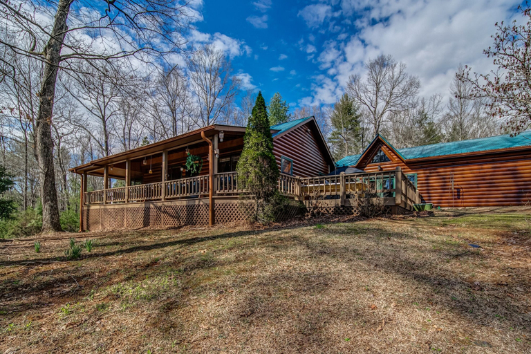 Exterior & Views 2, Blueridge Cabin Serene Forest Retreat!, Fannin