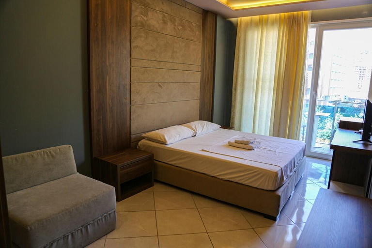 Bedroom 1, AMMEN Rooms, Lezhës
