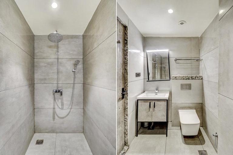 Bathroom 4, Fabhotel Prime Oasis Blue, Bhopal