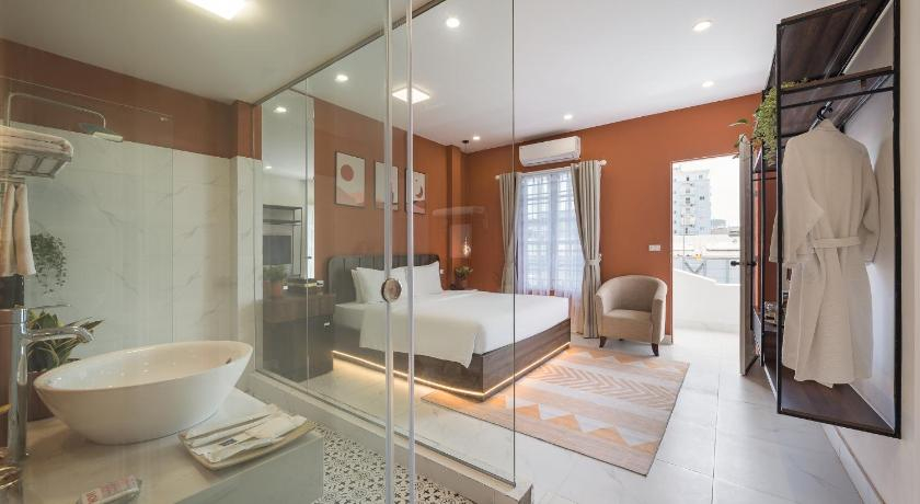 Bedroom 2, Corona Hanoi House, Đống Đa