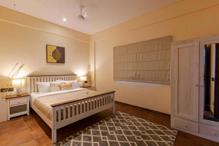 Bedroom 1, StayVista at Enchanting Haven, Satara