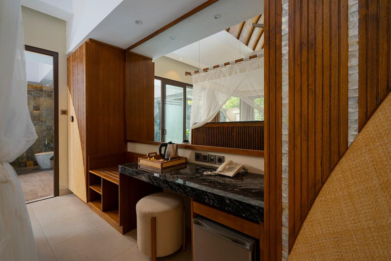 Bedroom 3, Near Beach 1BR Deluxe Private Pool Villa In Canggu, Badung