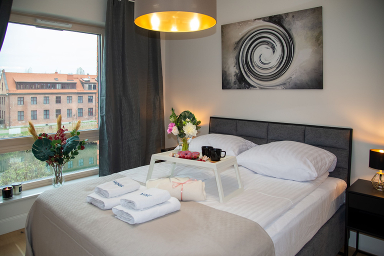 Bedroom 2, Maya's 22 - River view, Gdańsk City