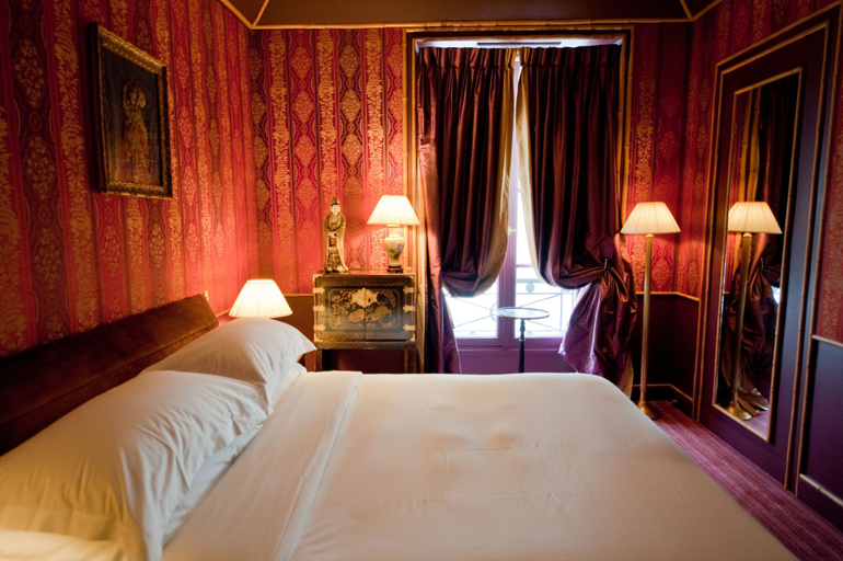 Bedroom 3, L'Hotel, Paris