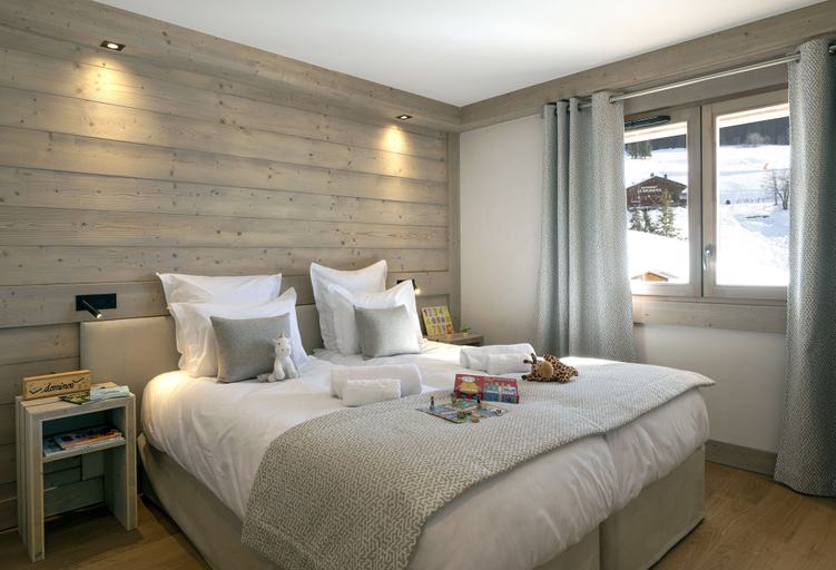 Bedroom 4, MGM Hôtels & Résidences – Résidence Le Roc des Tours, Haute-Savoie