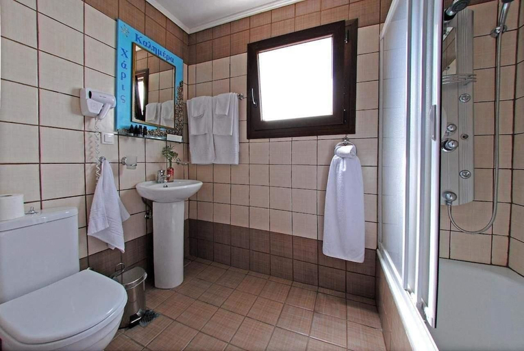 Bathroom, Dionysos Apartments, Central Macedonia