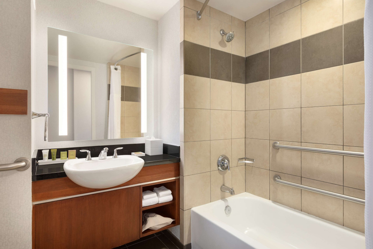 Bathroom 3, Hilton Baltimore BWI Airport, Anne Arundel