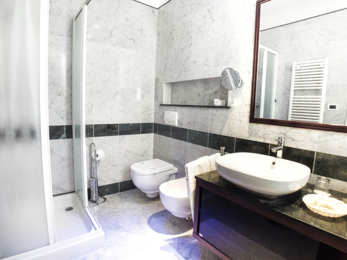 Bathroom 4, Hotel Aurora Terme, Padua
