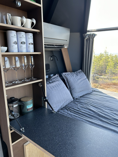 Bedroom, Northern Lodges, Piteå