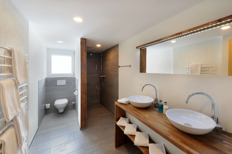 Bathroom, Alpinhotel Bort, Interlaken