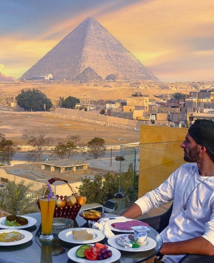 Food & Drinks 5, Phoenix pyramids view, Al-Ahram
