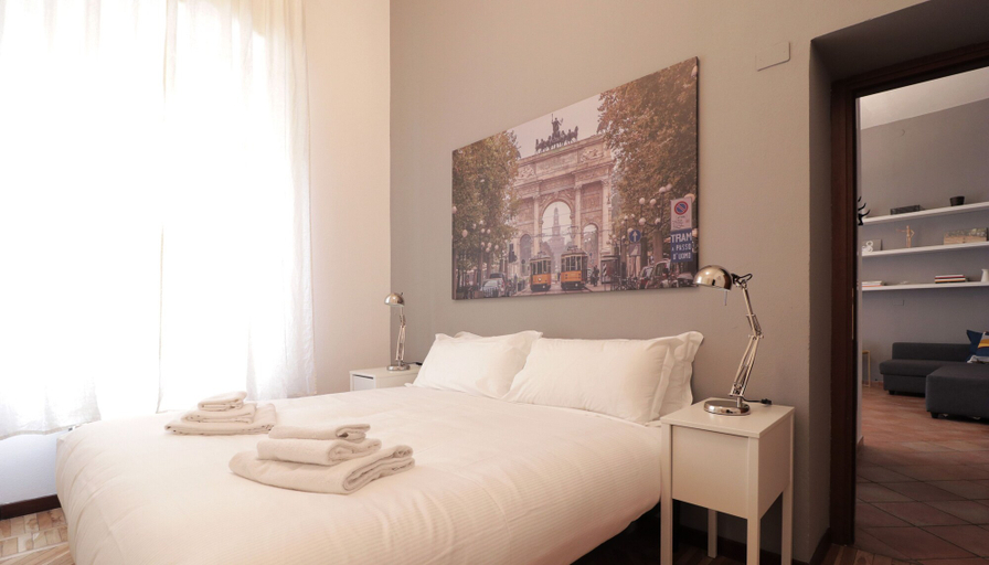 Bedroom 2, Italianway Easy - Del Torchio 4, Milano