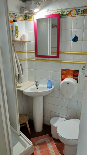 Bathroom 5, Hostel La Casa Encantada, Santa Cruz de Tenerife