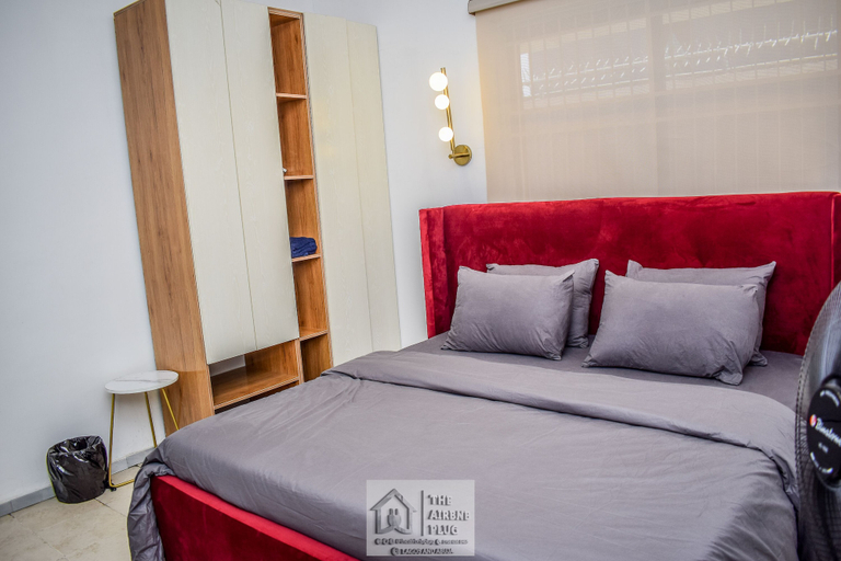 Bedroom 4, Stunning 1-bed Apartment in Lekki Phase 1, Eti-Osa