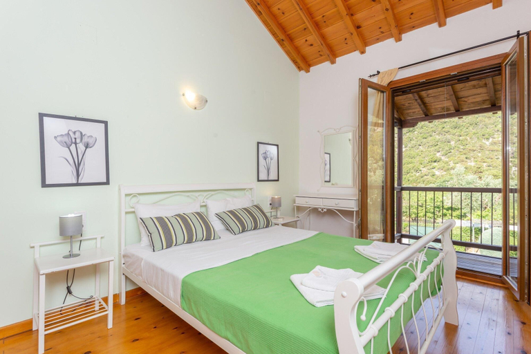 Bedroom 4, Villa Glysteri Large Private Pool Walk to Beach A C - 2125, Thessaly