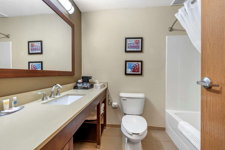 Bathroom 4, Comfort Inn & Suites Cincinnati Eastgate, Clermont