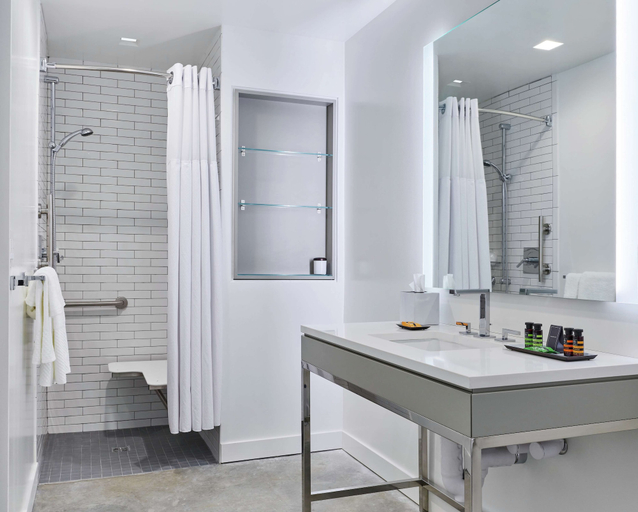 Bathroom 4, Canopy by Hilton Portland Pearl District, Multnomah