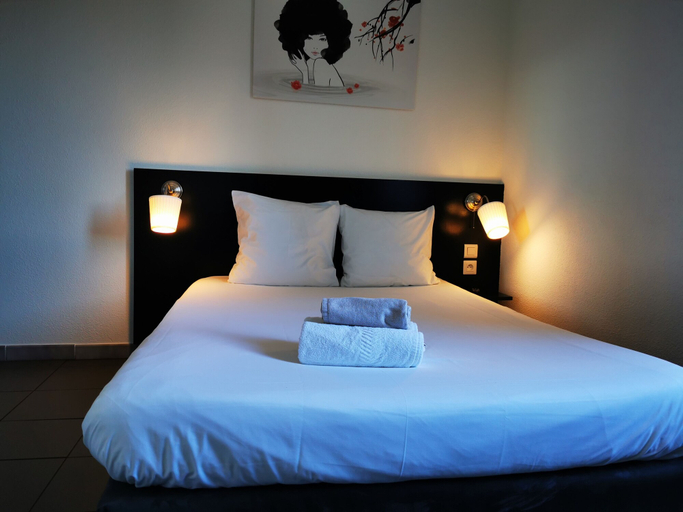 Bedroom 4, Hôtel Le Ponson, Ardèche