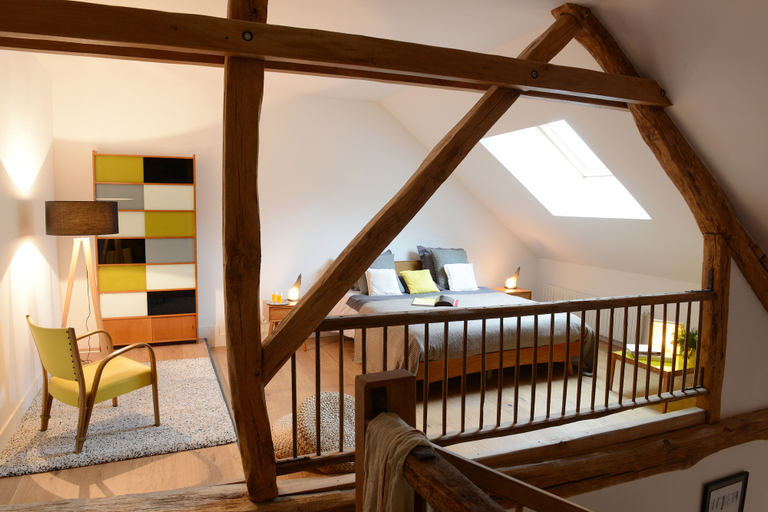 Bedroom 4, Domaine de l'Ocrerie, Yonne