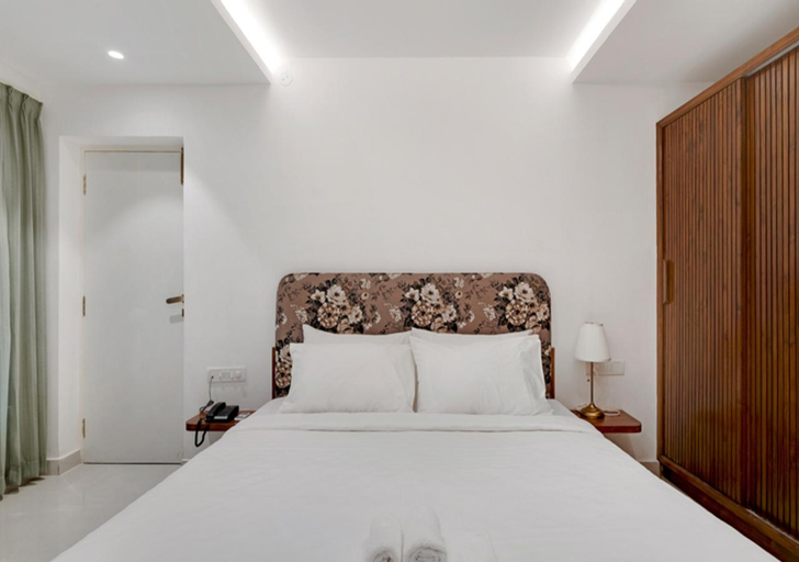 Bedroom 3, Private Studio with outdoor Jacuzzi -Bliss Farm, Krishnagiri