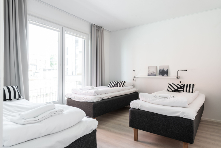 Bedroom 2, Hiisi Homes Turku Fleminginkatu, Finland Proper