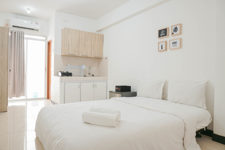 Bedroom 2, Comfort Studio at Casablanca East Residences Apartment By Travelio, Jakarta Timur