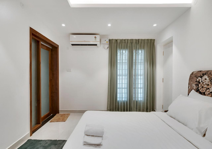 Bedroom 4, Private Studio with outdoor Jacuzzi -Bliss Farm, Krishnagiri
