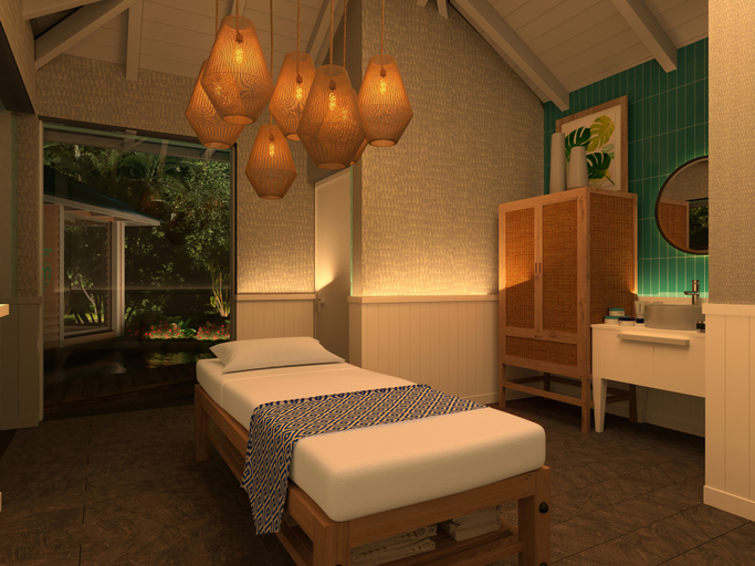 Bedroom, Margaritaville Beach Resort Ambergris Caye