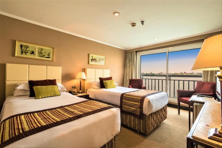 Bedroom 2, JAZ Bahareya Cruise 4&7 Nights From Luxor, Luxor