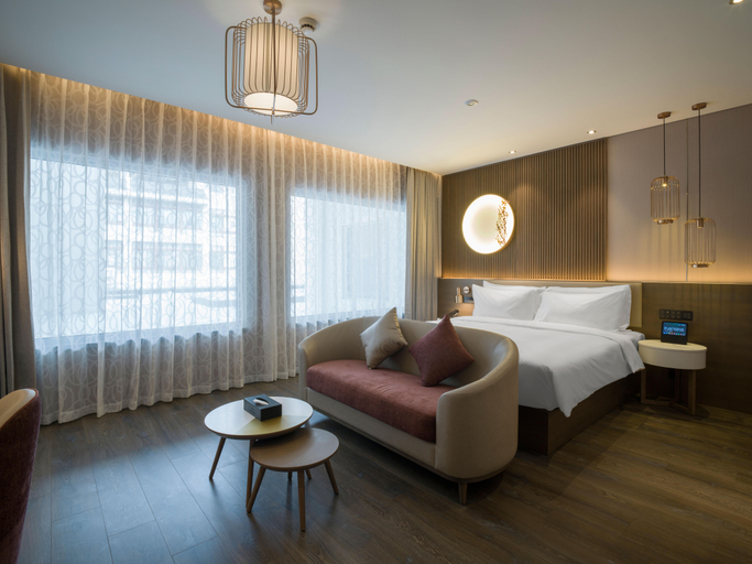 Bedroom 3, Crystal Orange Hotel Shanghai Bund Yuyuan, Shanghai