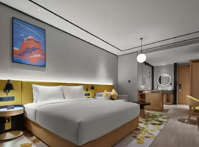 Bedroom 2, Hilton Garden Inn Beijing Daxing International Air, Beijing