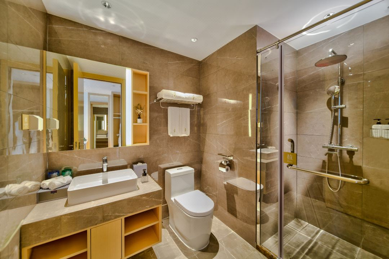 Bathroom, X-inn Chuang Inn, Shenzhen