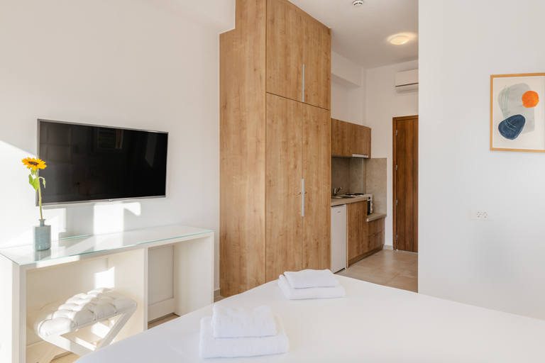 Bedroom 4, Mykonaki hotel, South Aegean